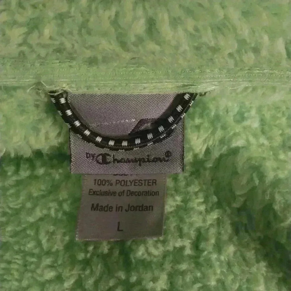 Champion Women’s Fuzzy Jacket Size L - Picture 6 of 8